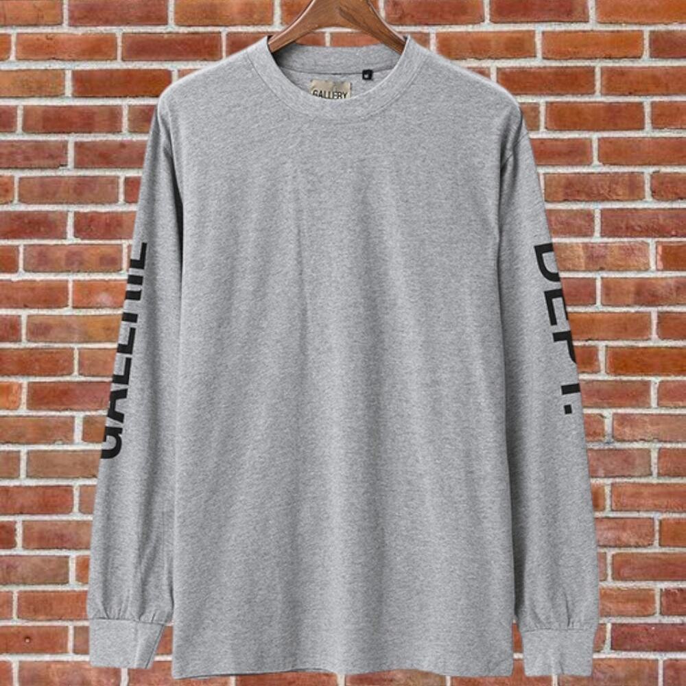 GALLERY DEPT. round neck long sleeve in gray